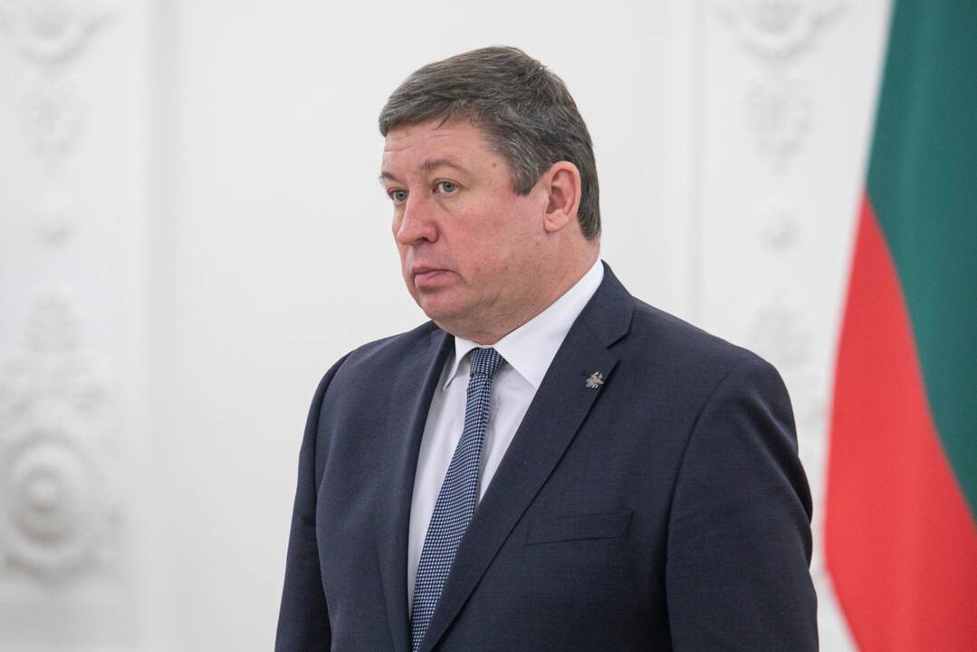 Krašto apsaugos ministras Raimundas Karoblis