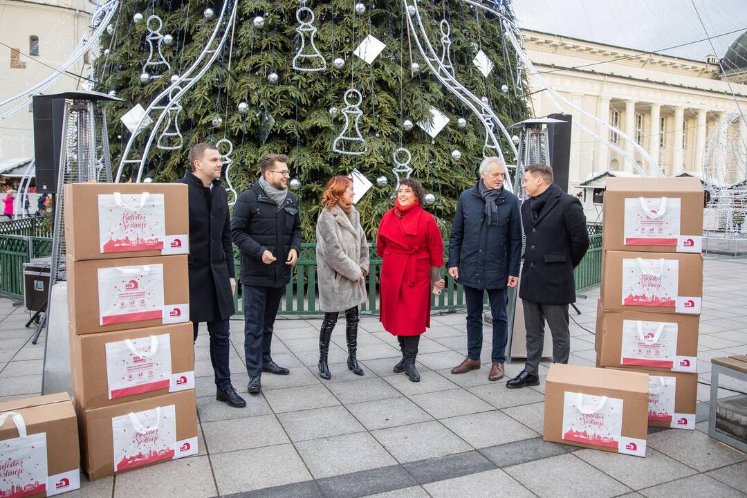 Paskelbta akcija „Kalėdos sostinėje be plastiko“