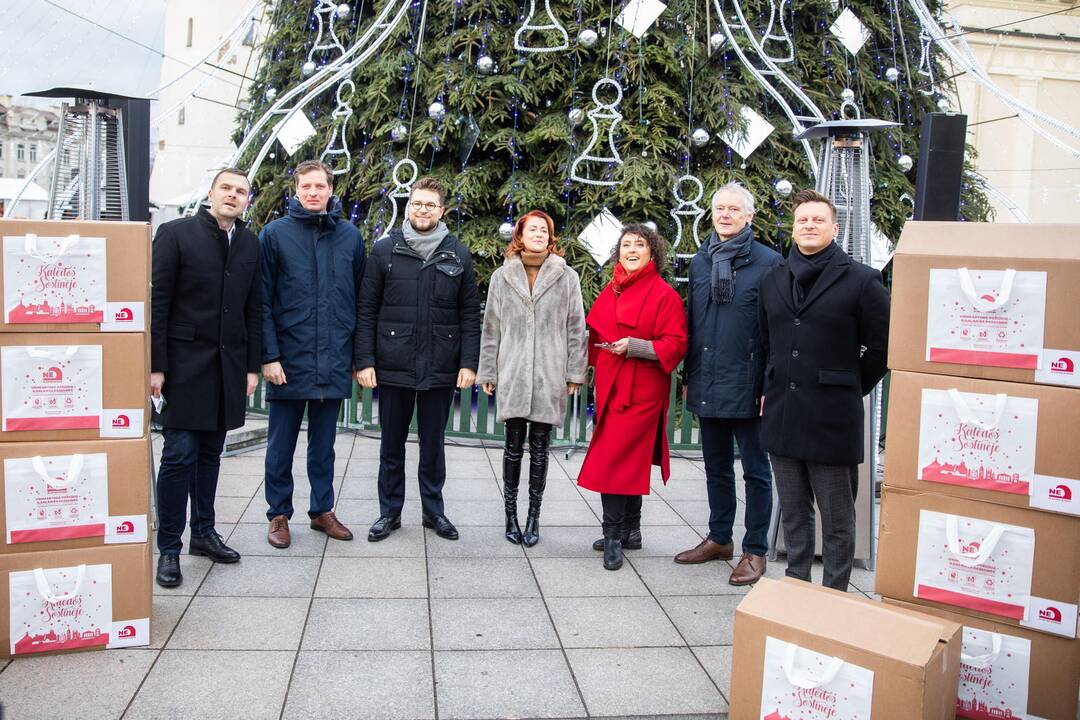 Paskelbta akcija „Kalėdos sostinėje be plastiko“