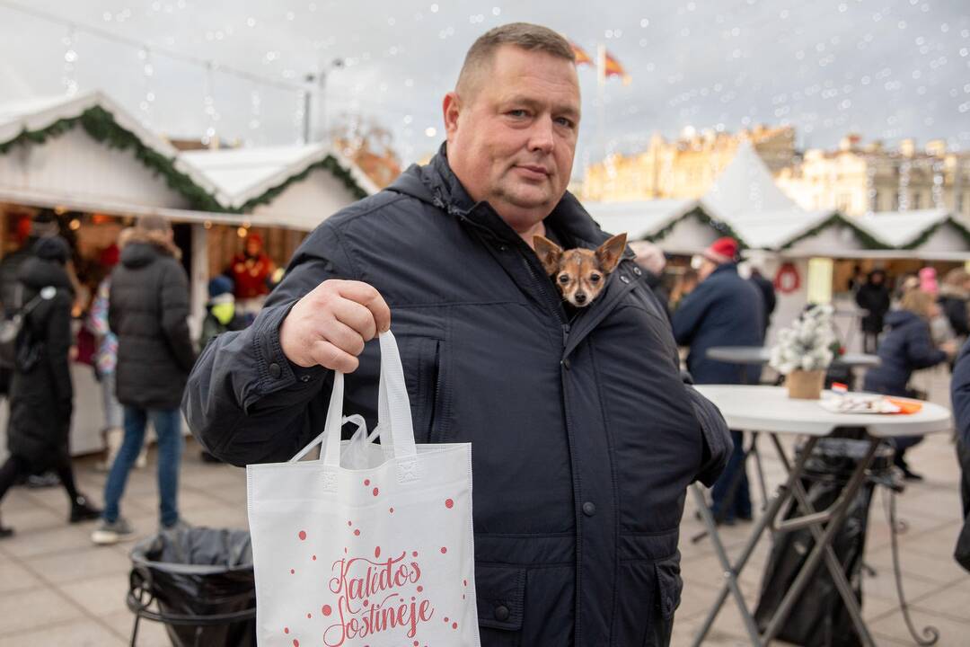 Paskelbta akcija „Kalėdos sostinėje be plastiko“