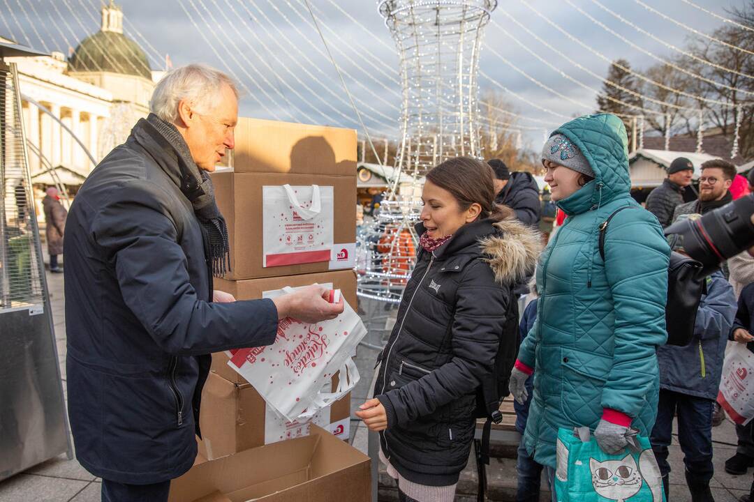 Paskelbta akcija „Kalėdos sostinėje be plastiko“