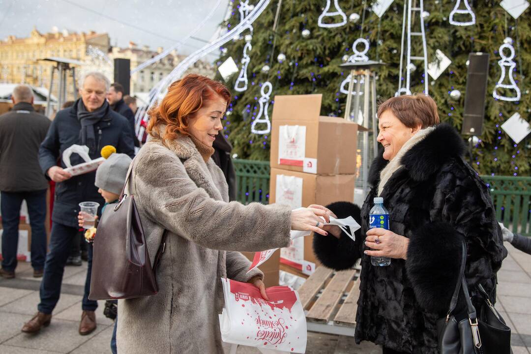 Paskelbta akcija „Kalėdos sostinėje be plastiko“