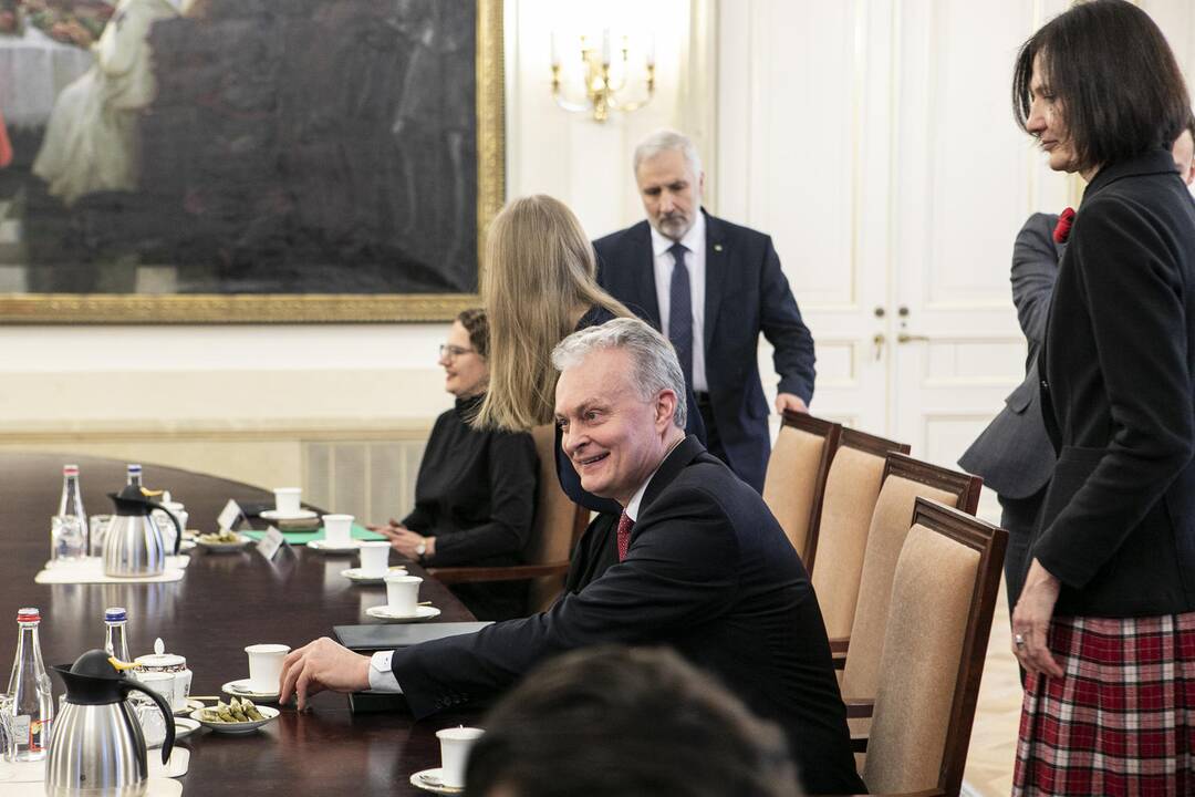 Prezidentūroje – posėdis dėl švietimo