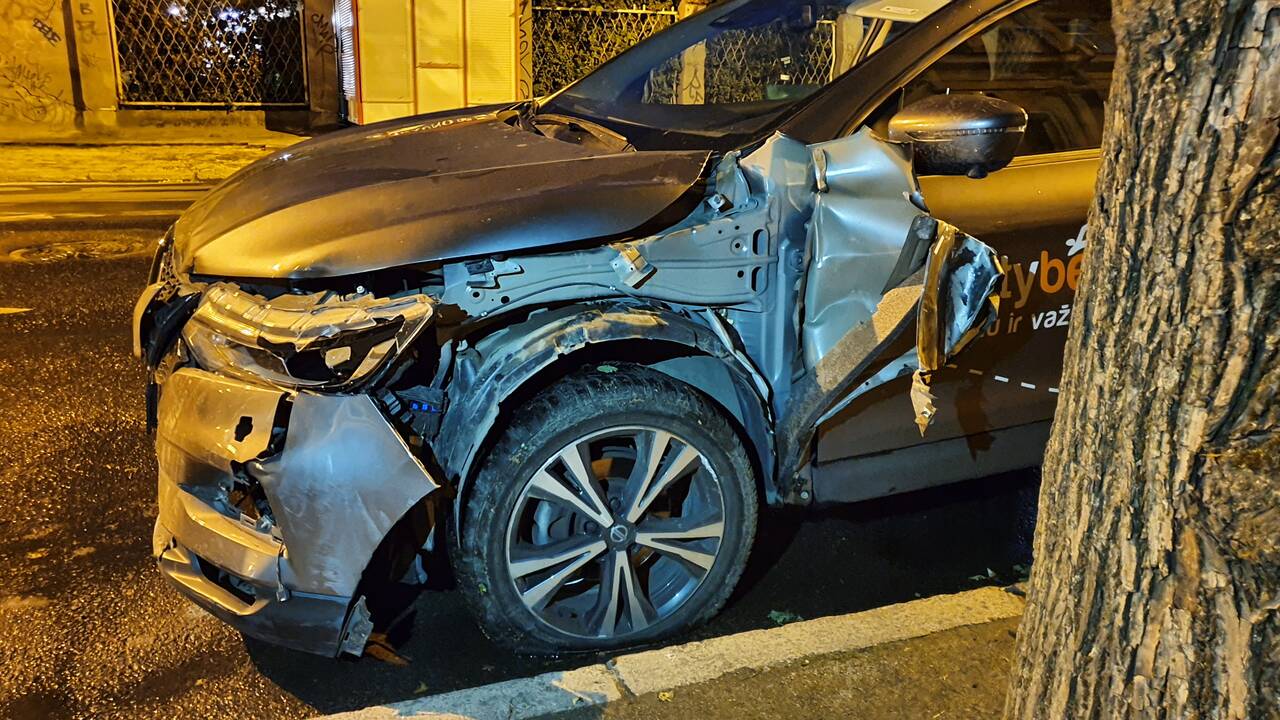 „Citybee“ automobilio avarija Kaune