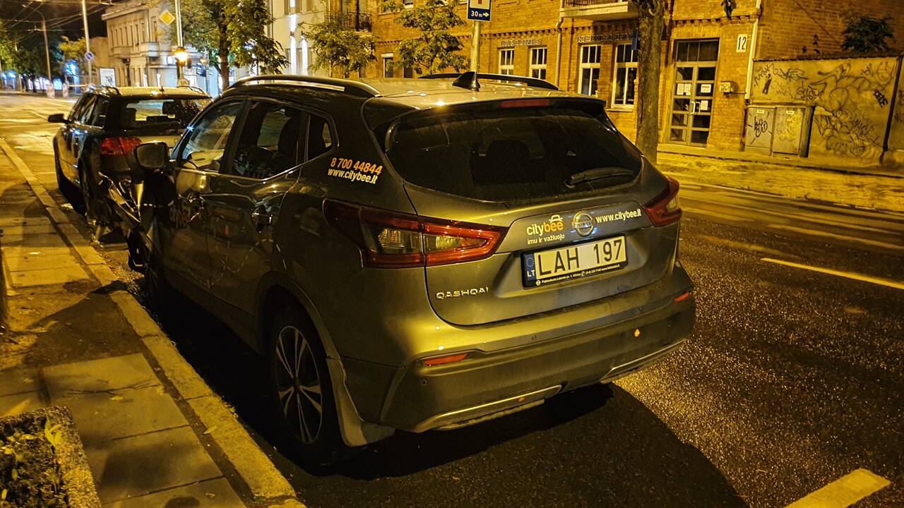 „Citybee“ automobilio avarija Kaune