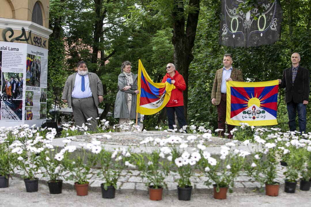 Tibeto skvero Užupyje 10-mečio minėjimas