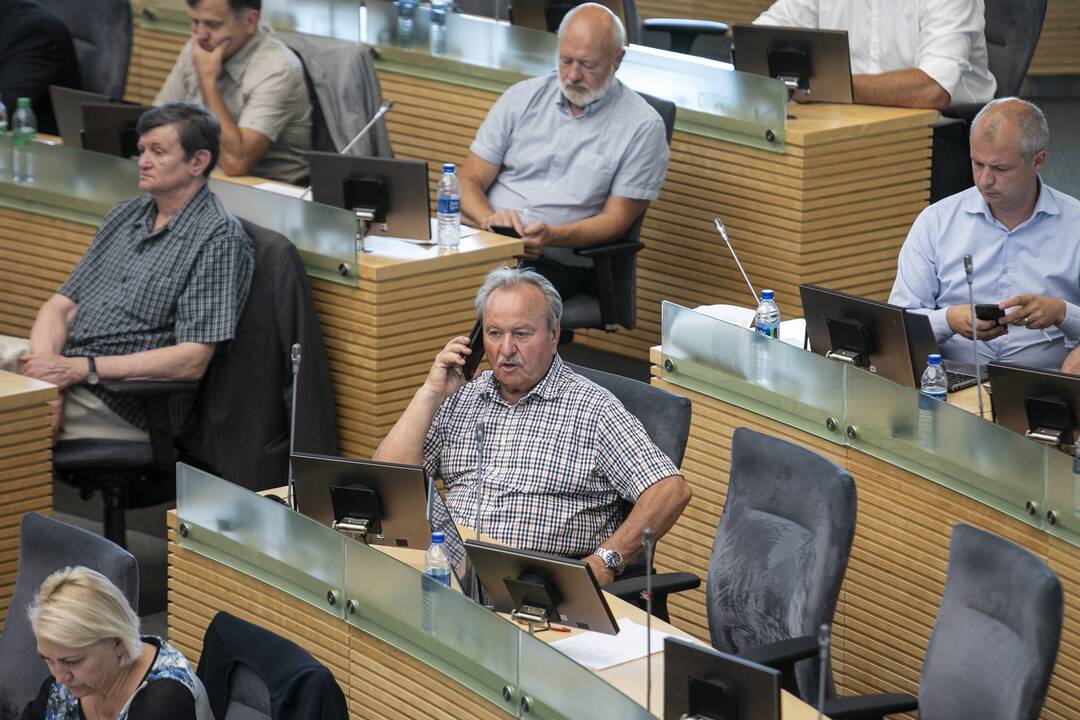 Sušauktas nenumatytas Seimo posėdis