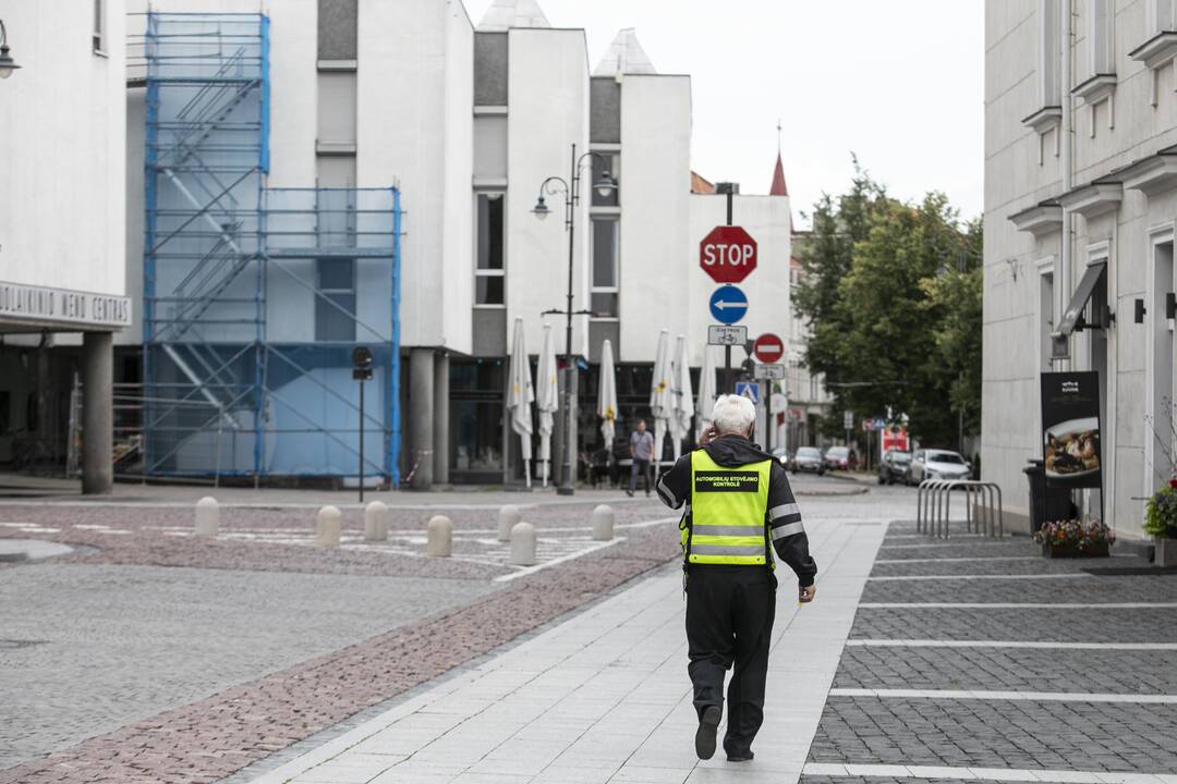 Vilniaus senamiestyje įvestas kilpinis eismas