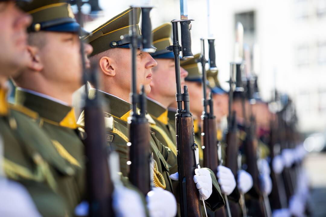 JAV kariuomenės sekretoriaus sutikimo ceremonija