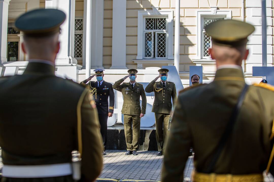 JAV kariuomenės sekretoriaus sutikimo ceremonija