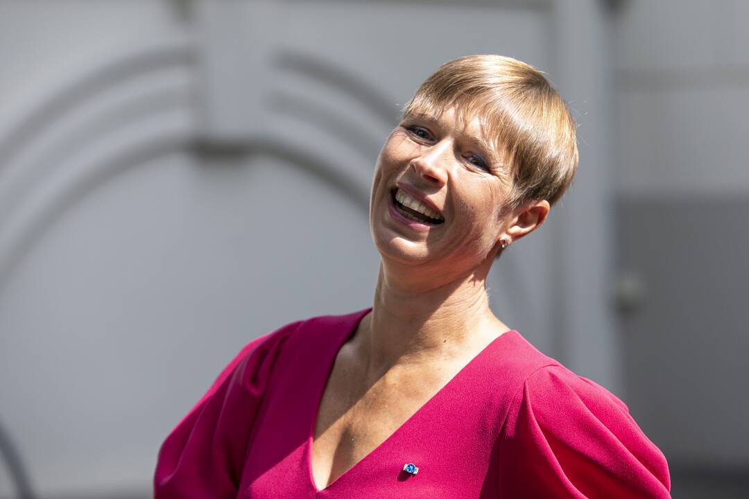 Į Lietuvą atvyko Estijos prezidentė