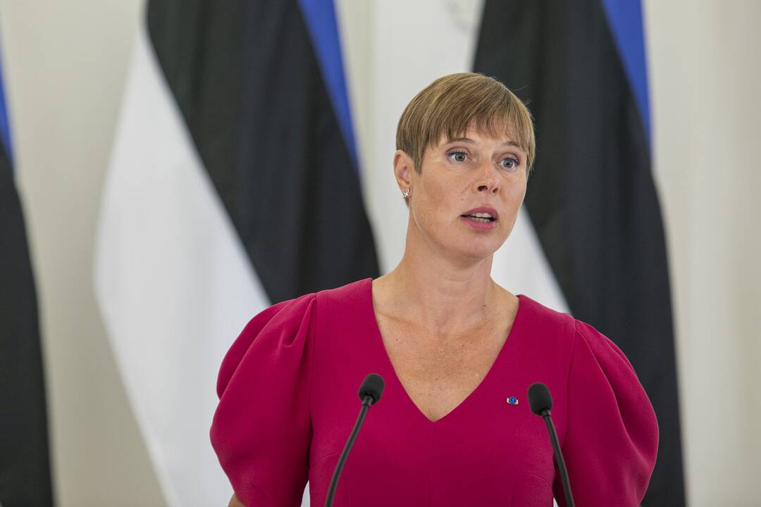 Į Lietuvą atvyko Estijos prezidentė