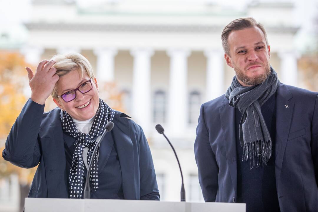 Prezidentas susitinka su partijų lyderiais