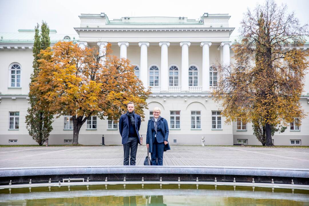 Prezidentas susitinka su partijų lyderiais