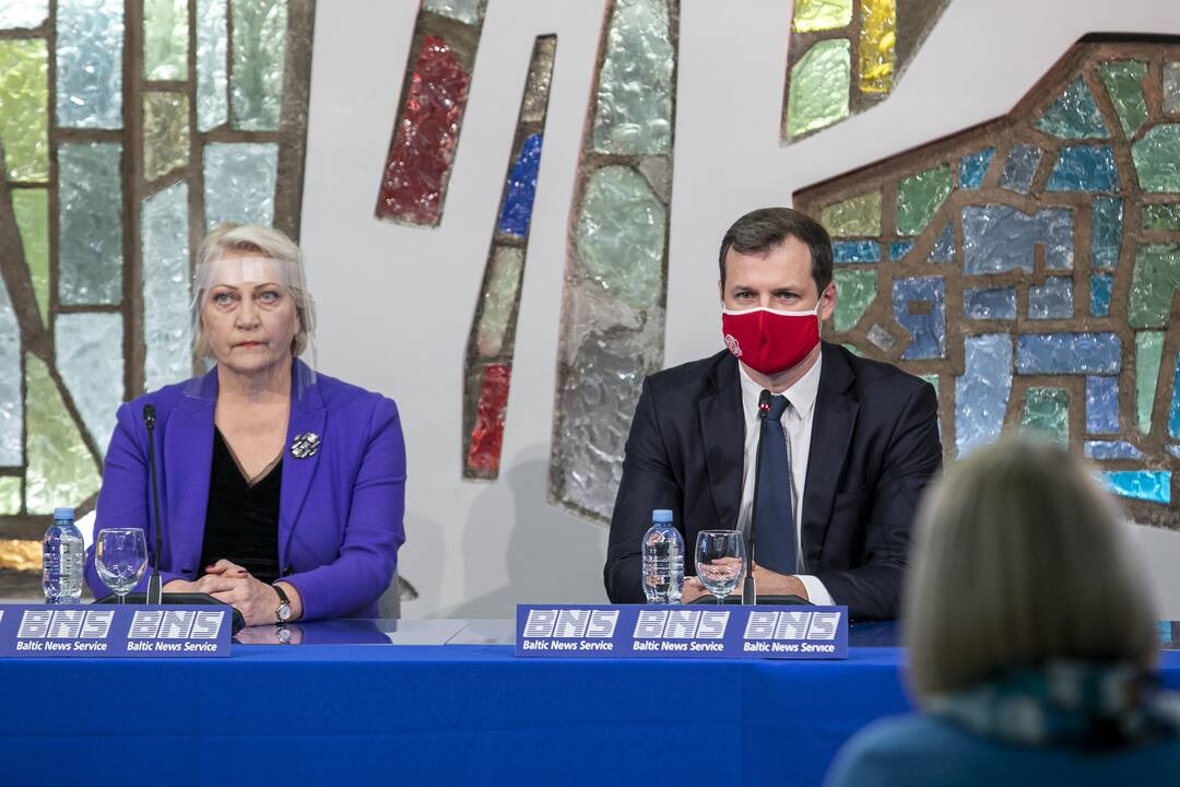 Partijų spaudos konferencijos po Seimo rinkimų