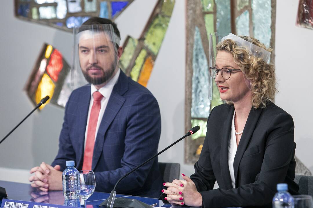 Partijų spaudos konferencijos po Seimo rinkimų