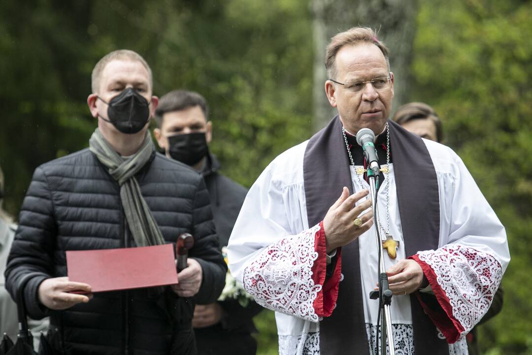 A. Kraujelio-Siaubūno paminklo šventinimo ceremonija