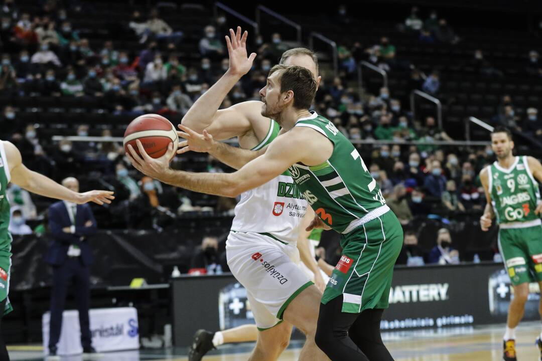 LKL kovos: „Žalgiris“ – „Dzūkija“ 78:70