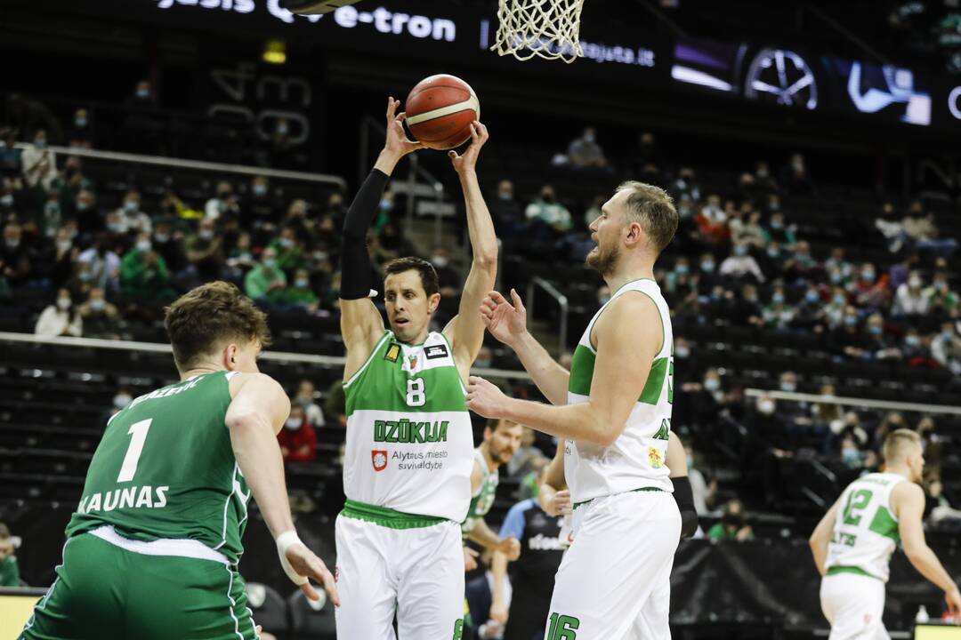LKL kovos: „Žalgiris“ – „Dzūkija“ 78:70