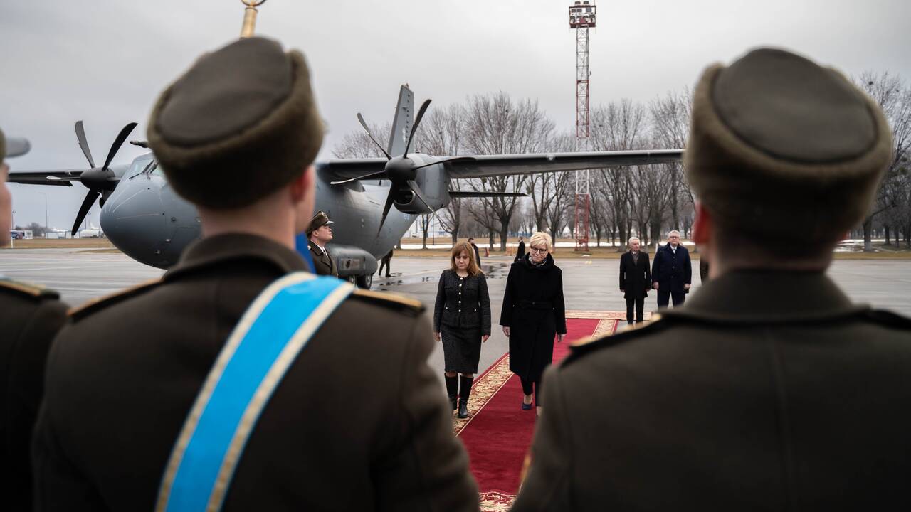 I. Šimonytės vizitas Ukrainoje