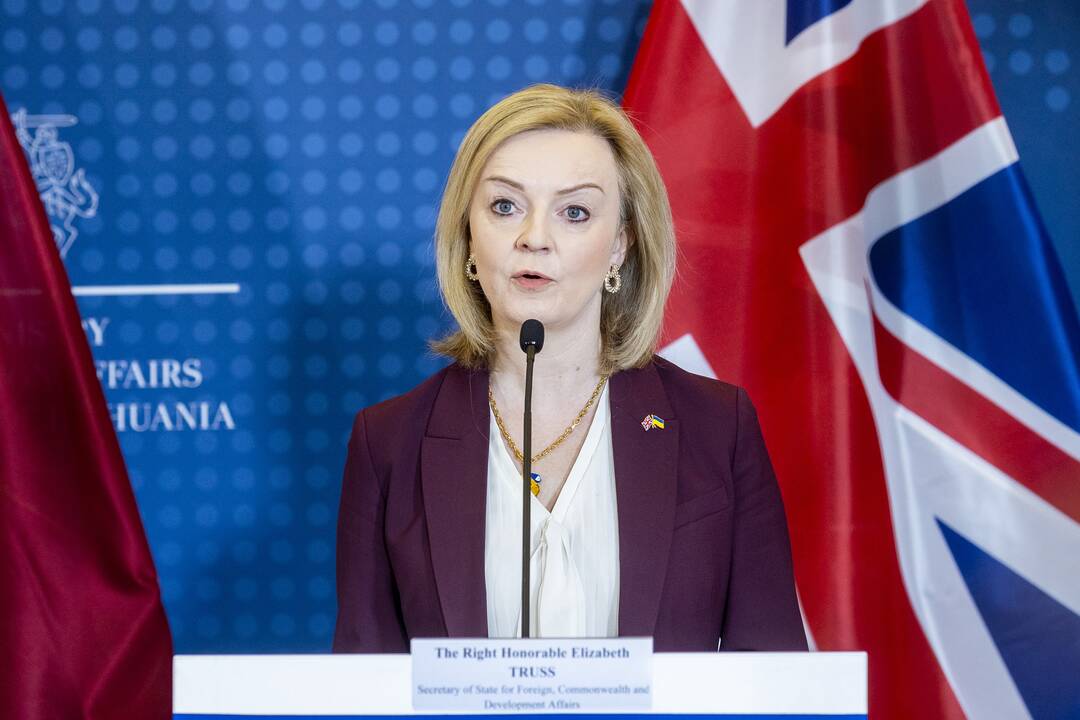 Vilniuje vieši JK užsienio reikalų sekretorė L. Truss