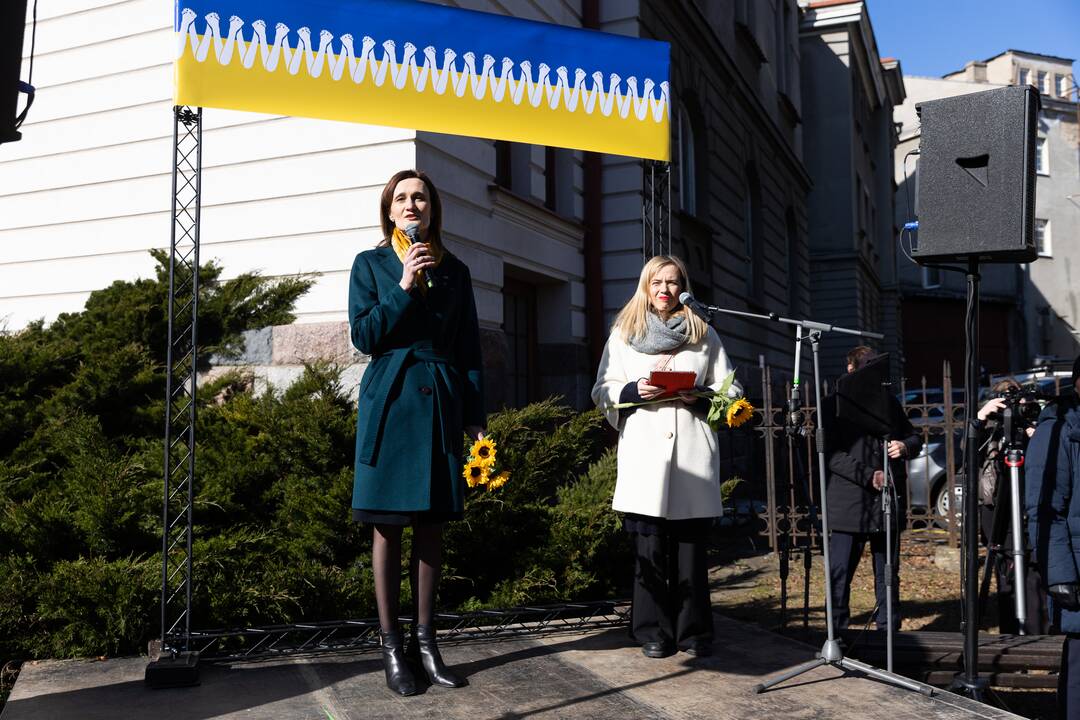 Kovo 8-ąją – solidarumo su Ukrainos moterimis akcija
