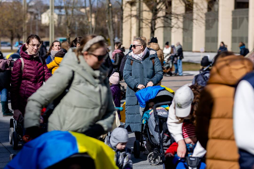 Mamų eitynės Gedimino prospekte