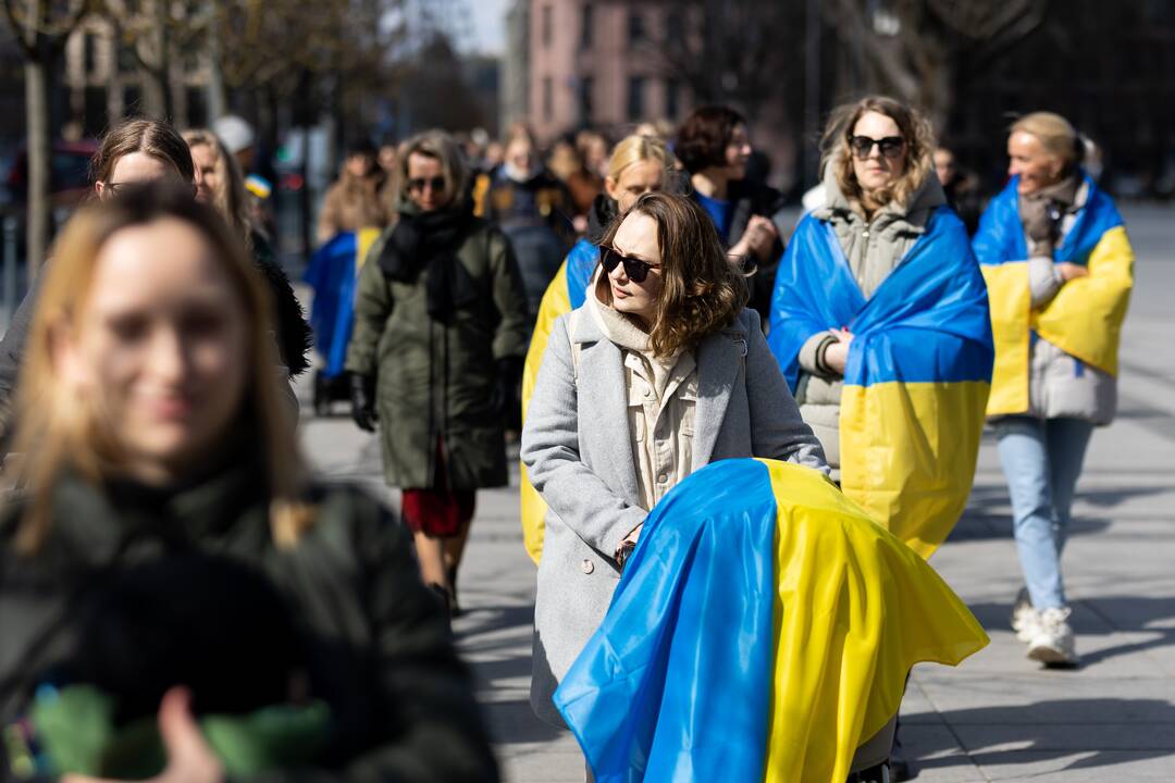 Mamų eitynės Gedimino prospekte