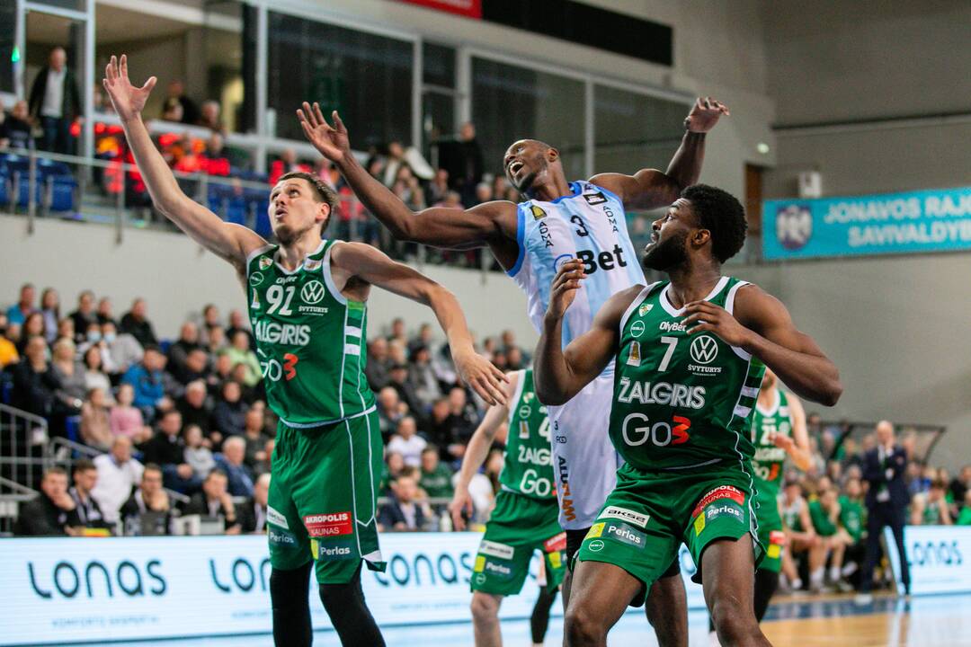 LKL: Jonavos „CBet“ – Kauno „Žalgiris“ 100:97