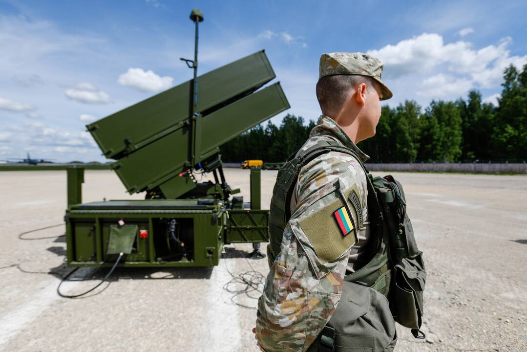 A. Anušauskas: Ukrainai perkamų NASAMS sistemų vertė – apie 10 mln. eurų