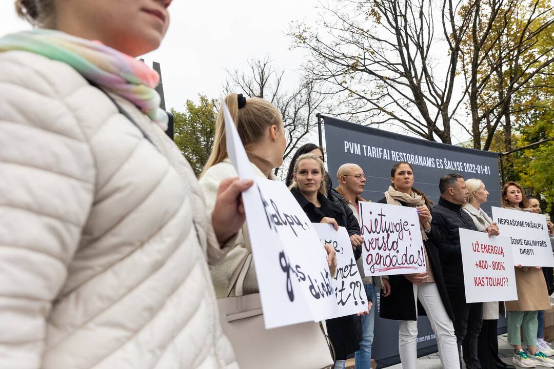 Lietuvos viešbučių ir restoranų asociacijos protestas