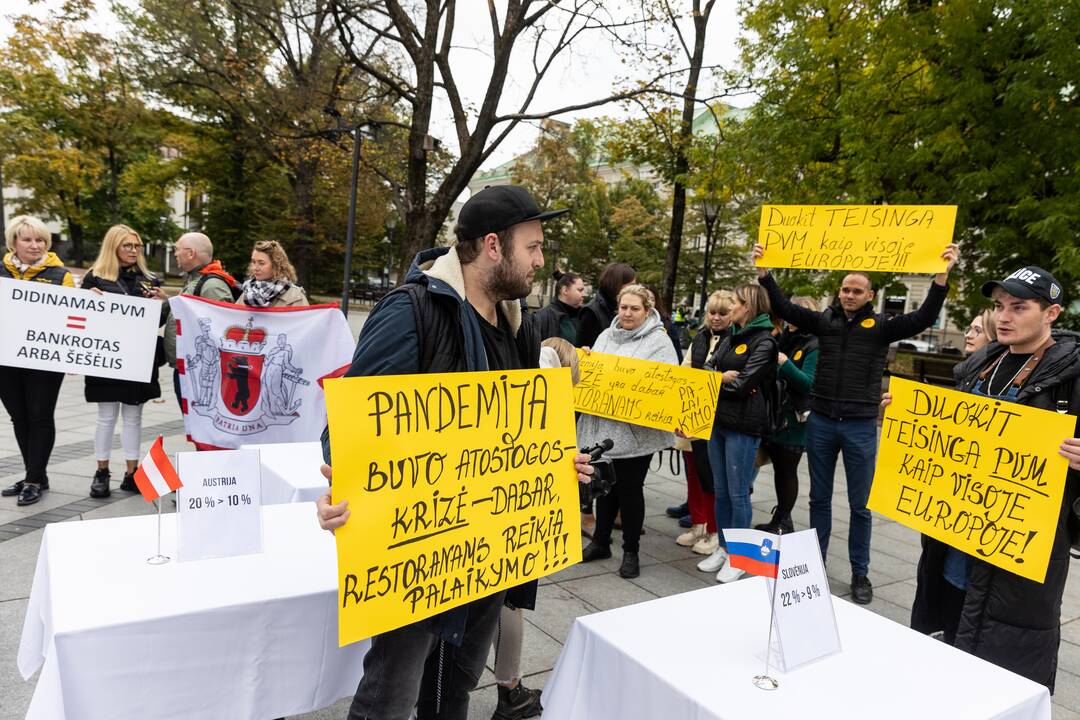 Lietuvos viešbučių ir restoranų asociacijos protestas