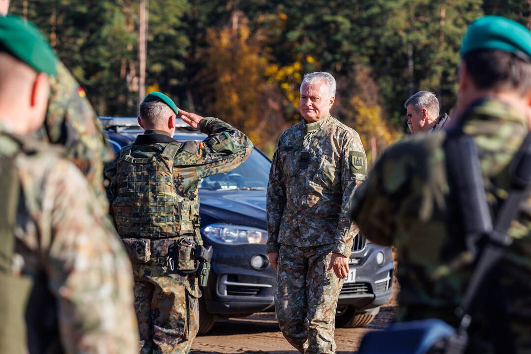 Prasidėjo karinės pratybos „Greitas grifonas“