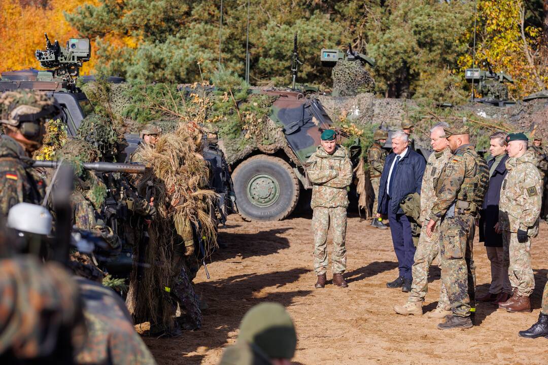 Prasidėjo karinės pratybos „Greitas grifonas“