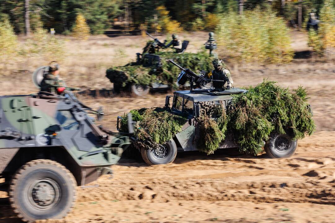 Prasidėjo karinės pratybos „Greitas grifonas“