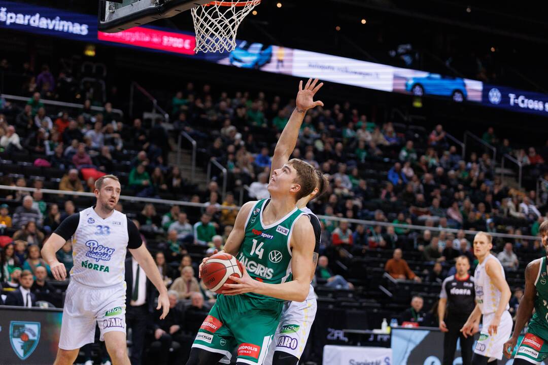 „Žalgiris“ – „Pieno žvaigždės“ 84:61