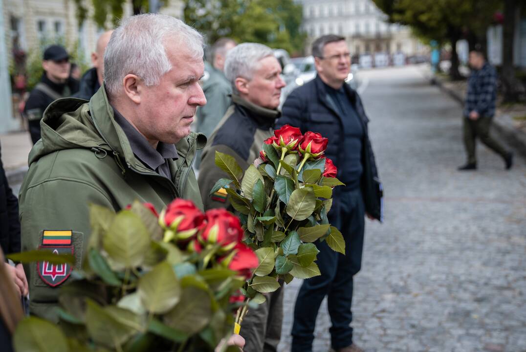 A. Anušausko vizitas Ukrainoje