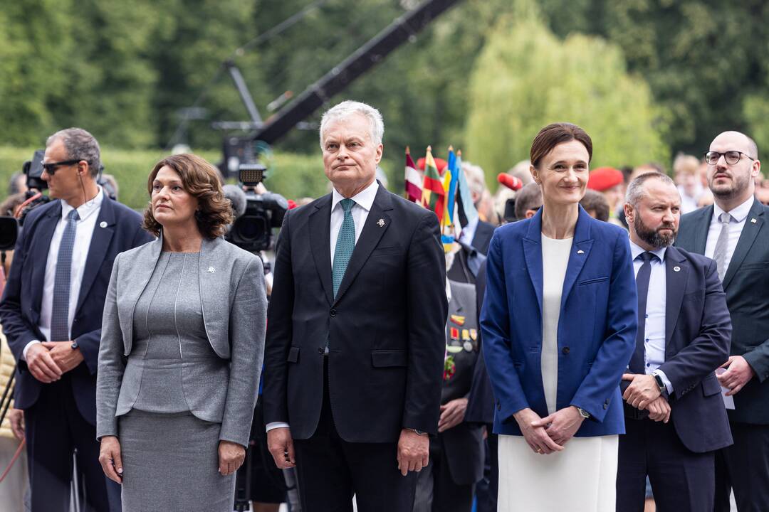 Okupacijos, genocido ir sovietmečio represijų aukų pagerbimo ceremonija