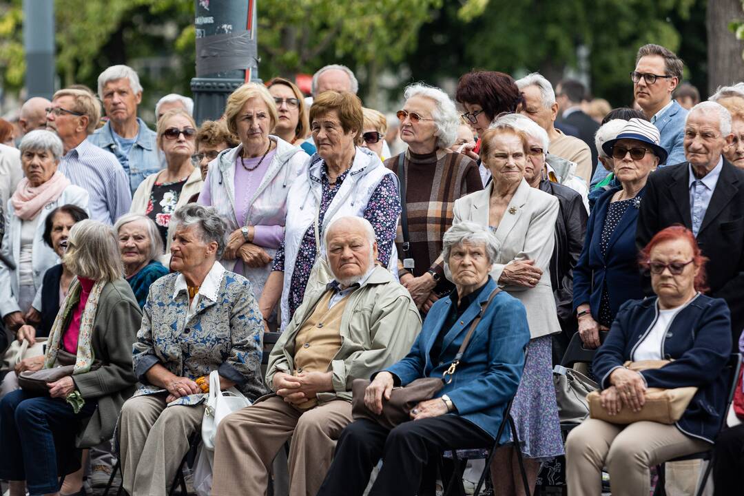 Okupacijos, genocido ir sovietmečio represijų aukų pagerbimo ceremonija