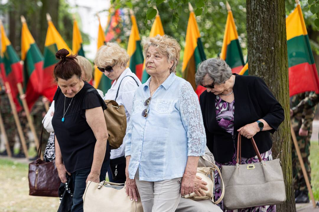 Okupacijos, genocido ir sovietmečio represijų aukų pagerbimo ceremonija