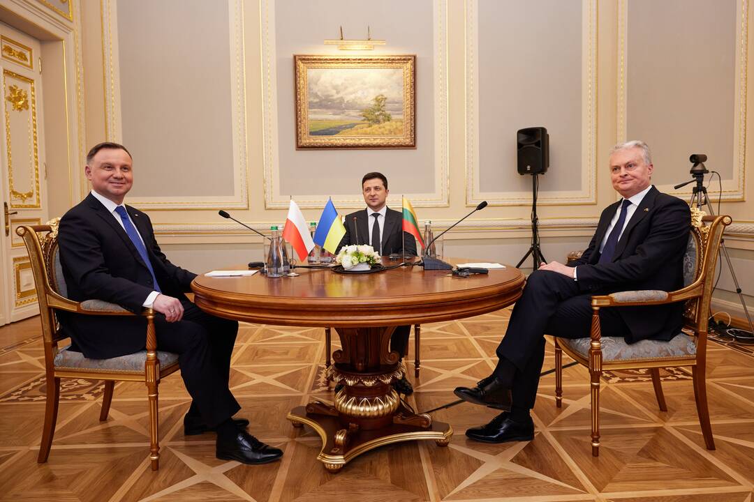 G. Nausėdos vizitas Ukrainoje