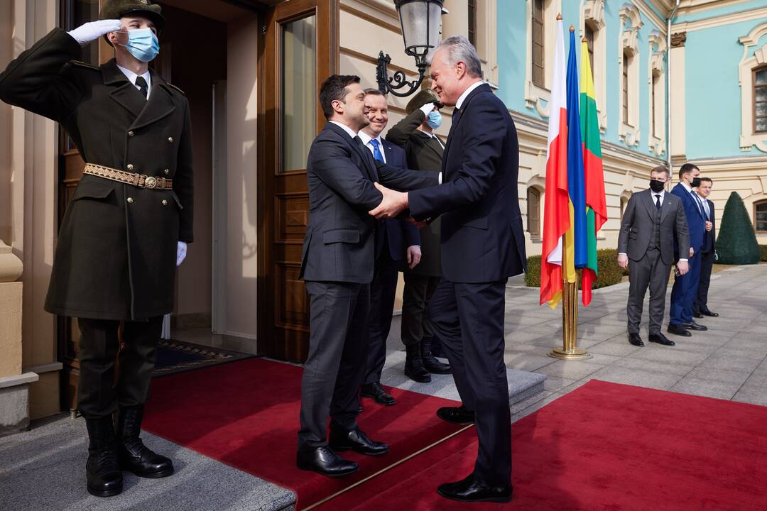 G. Nausėdos vizitas Ukrainoje