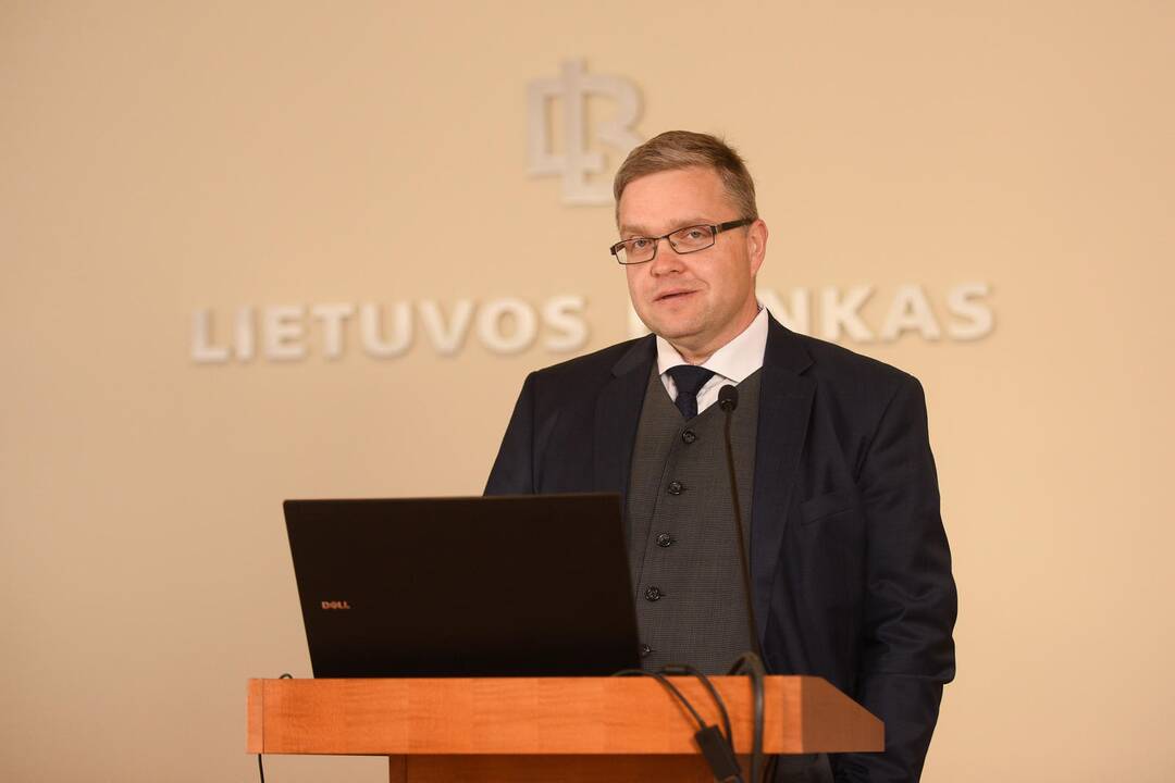 Lietuvos banko vadovas Vitas Vasiliauskas