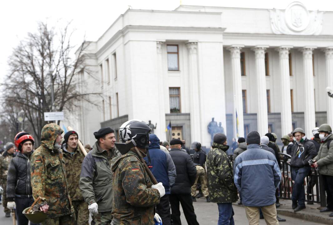 Įvykių kupinas šeštadienis Ukrainoje