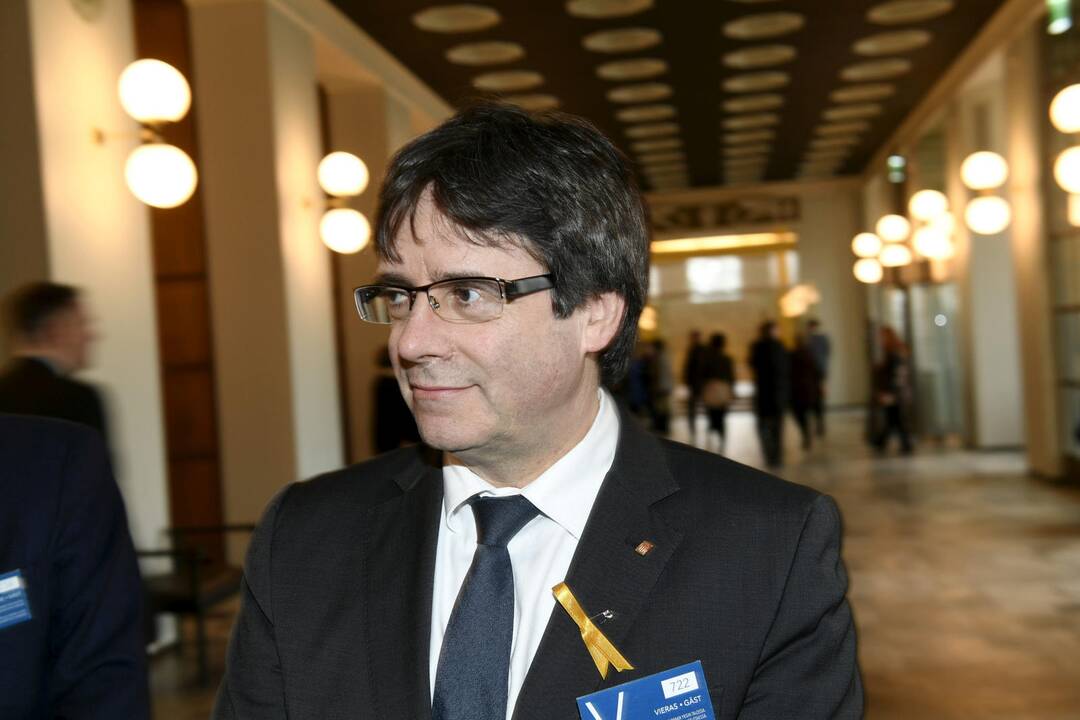 Buvęs Katalonijos lyderis C. Puigdemont’as sulaikytas Vokietijoje