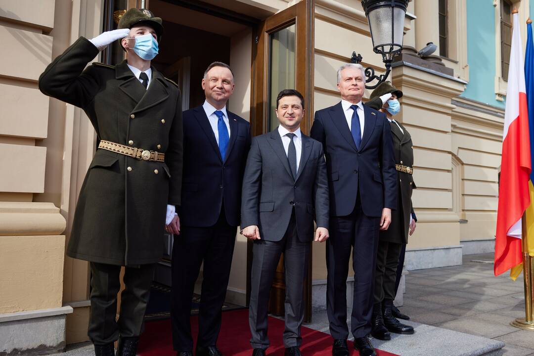 G. Nausėdos vizitas Ukrainoje