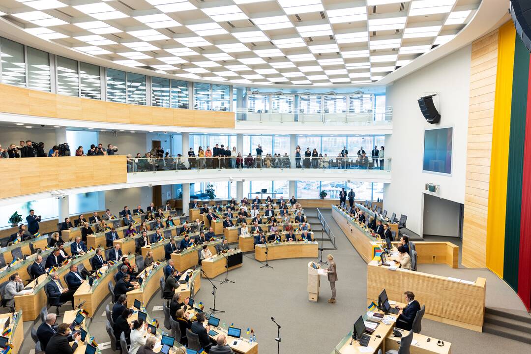 Ukrainos Rados vicepirmininkės kalba Seime