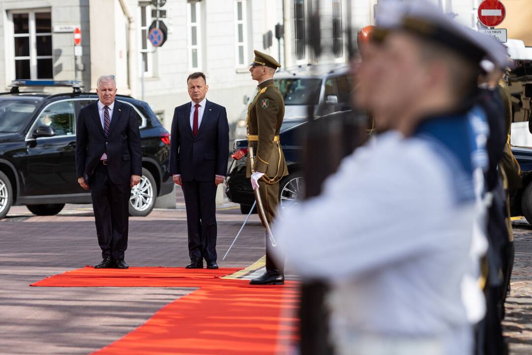 Lenkijos gynybos ministro vizitas Lietuvoje