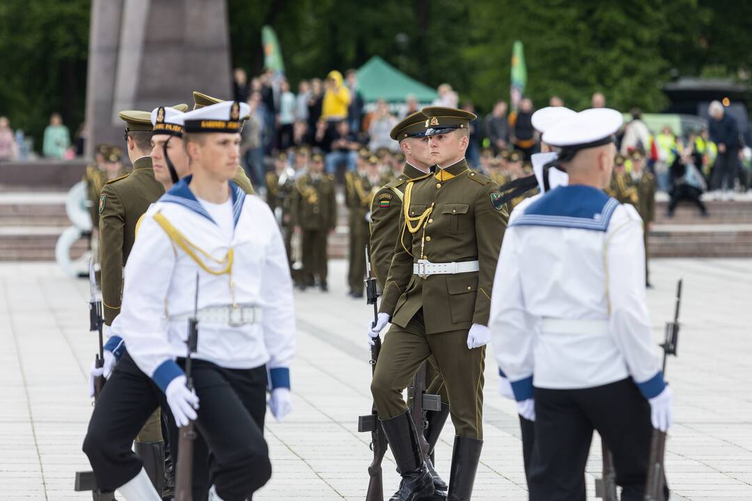 Brigados „Geležinis Vilkas“ vardo 30-ųjų metinių minėjimas