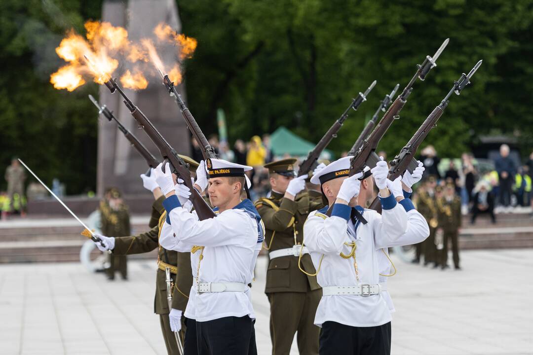 Brigados „Geležinis Vilkas“ vardo 30-ųjų metinių minėjimas